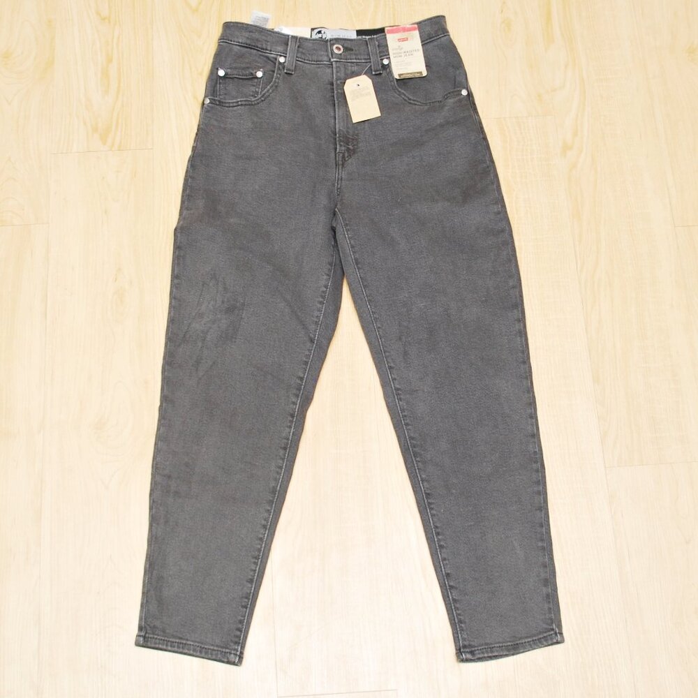 Levi's Women's High Waisted Mom Jeans Silvertab